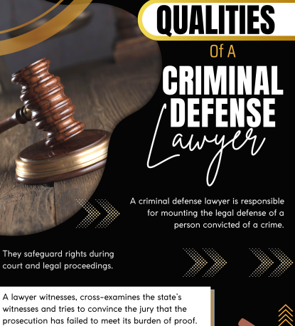 Info graphic: Qualities Of A Criminal Defense Lawyer