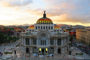 A popular tourist location in Mexico
