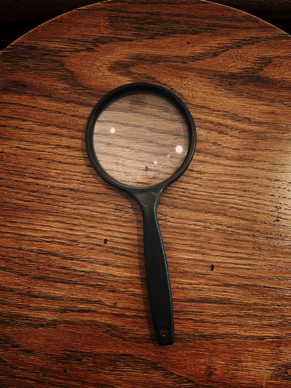  A magnifying glass