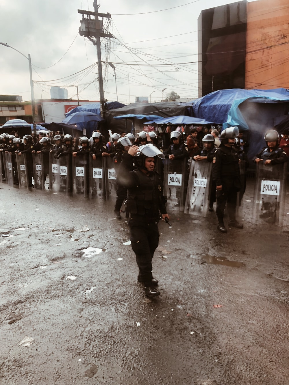 Police officers in Mexico